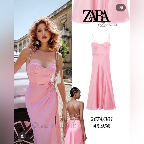 Pink Zara Dress - Picture 2 of 10